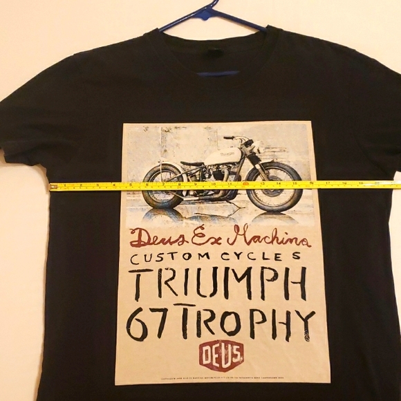 Deus Ex Machina Triumph 67 Trophy T-shirt Medium [men's size] - Picture 6 of 7